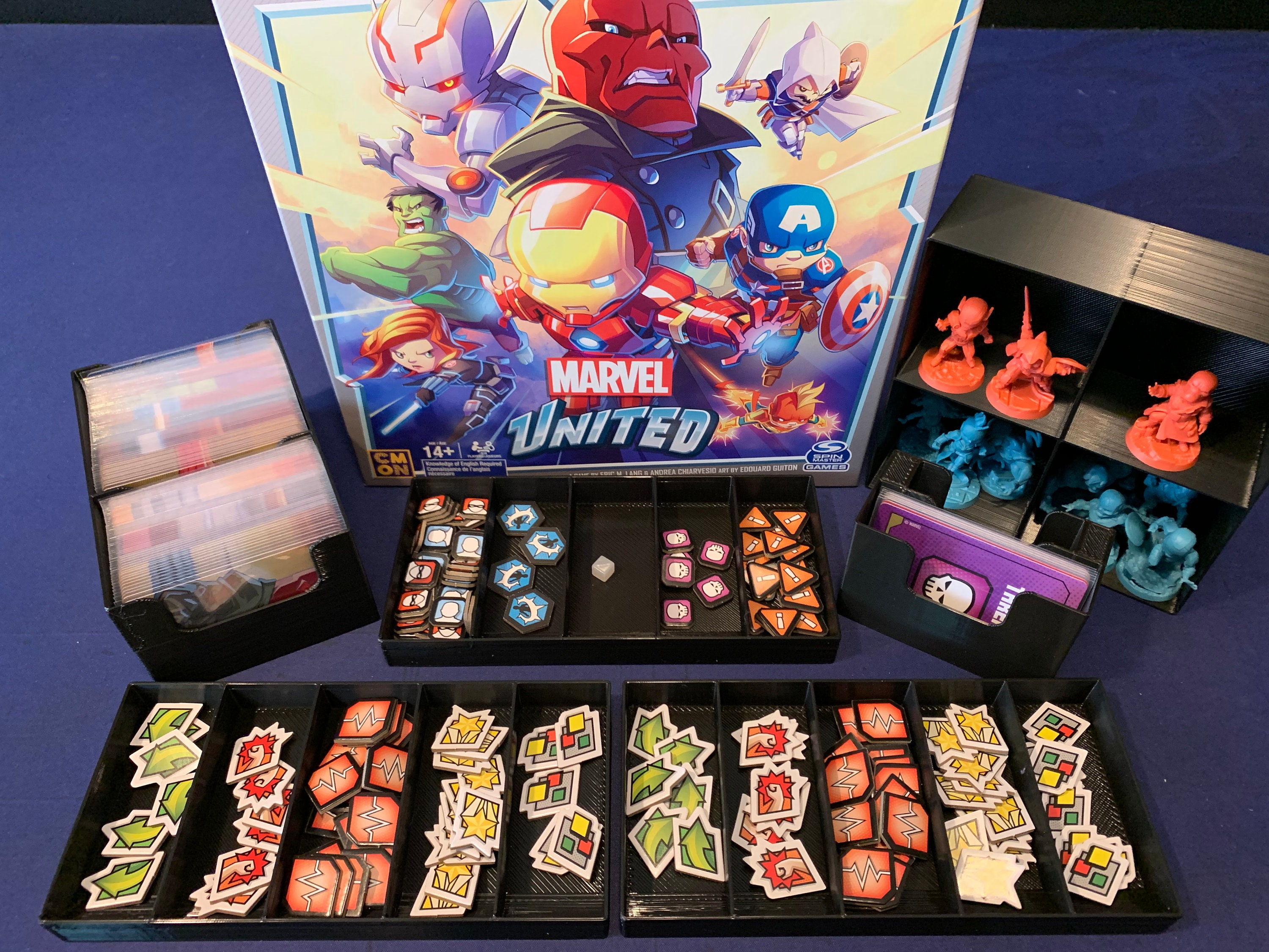 Marvel United Insert - Etsy