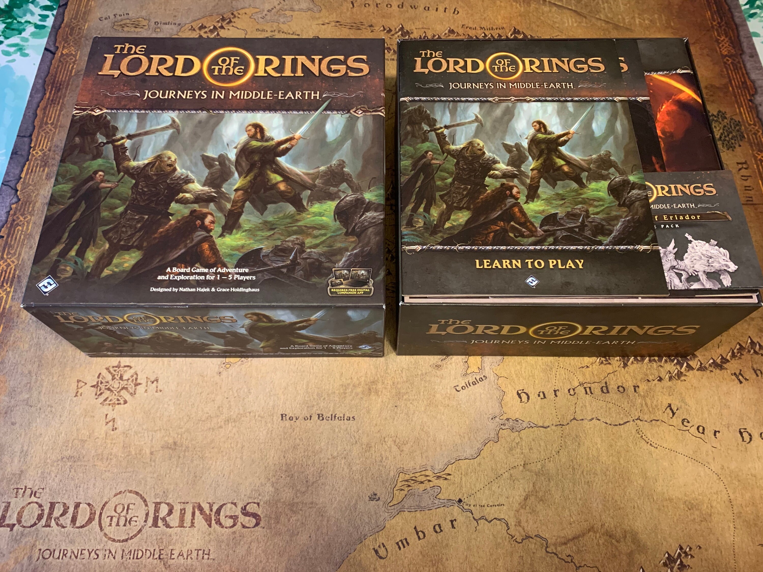 Lord of the Rings Journeys in Middleearth Insert Etsy