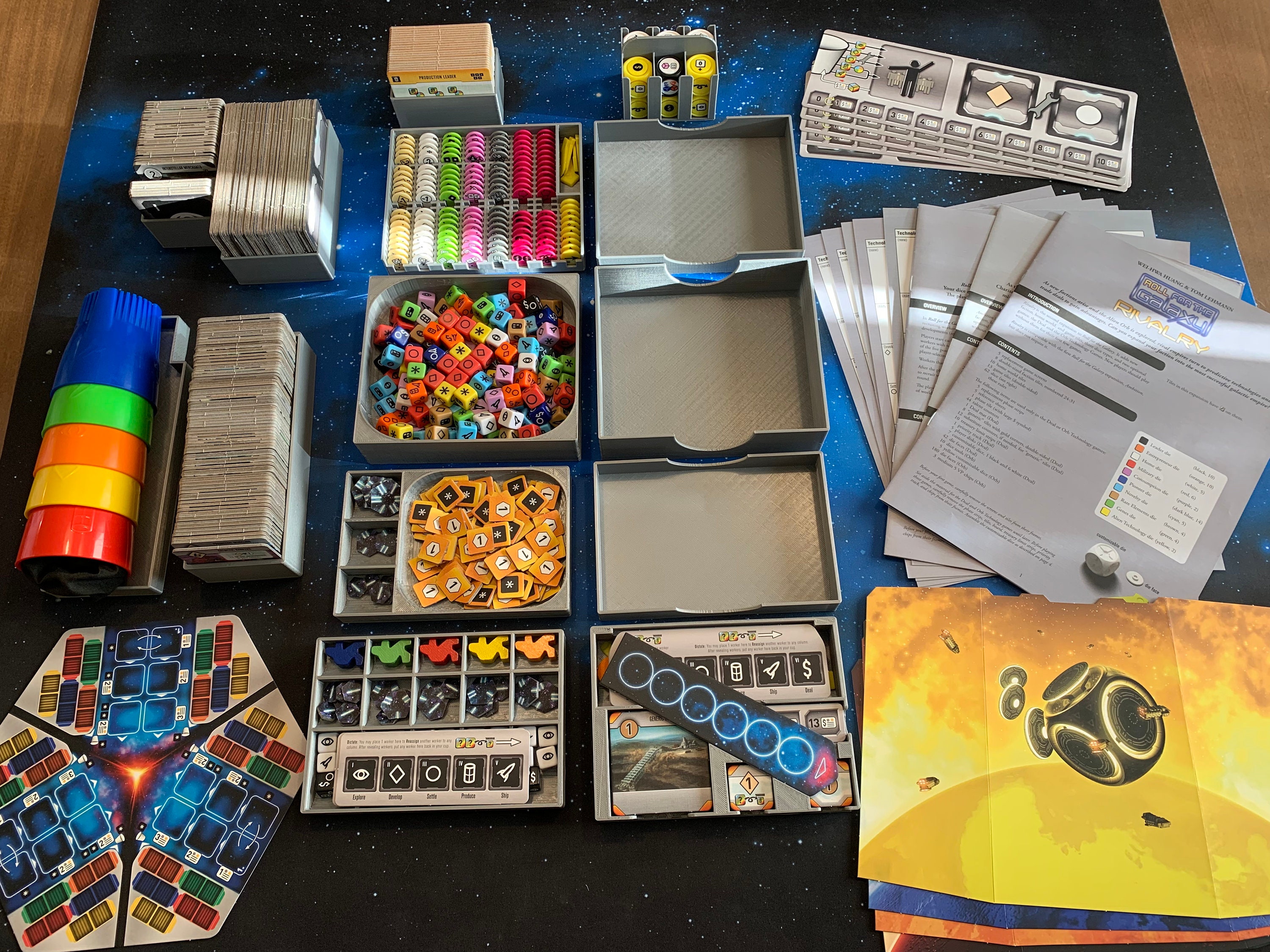 Roll for the Galaxy Insert (ALL Expansions & Promos) - Etsy