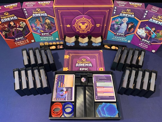 Disney Sorcerer's Arena Insert + Player Boxes - Etsy Disney Sorcerer's Arena Insert + Player Boxes - Etsy