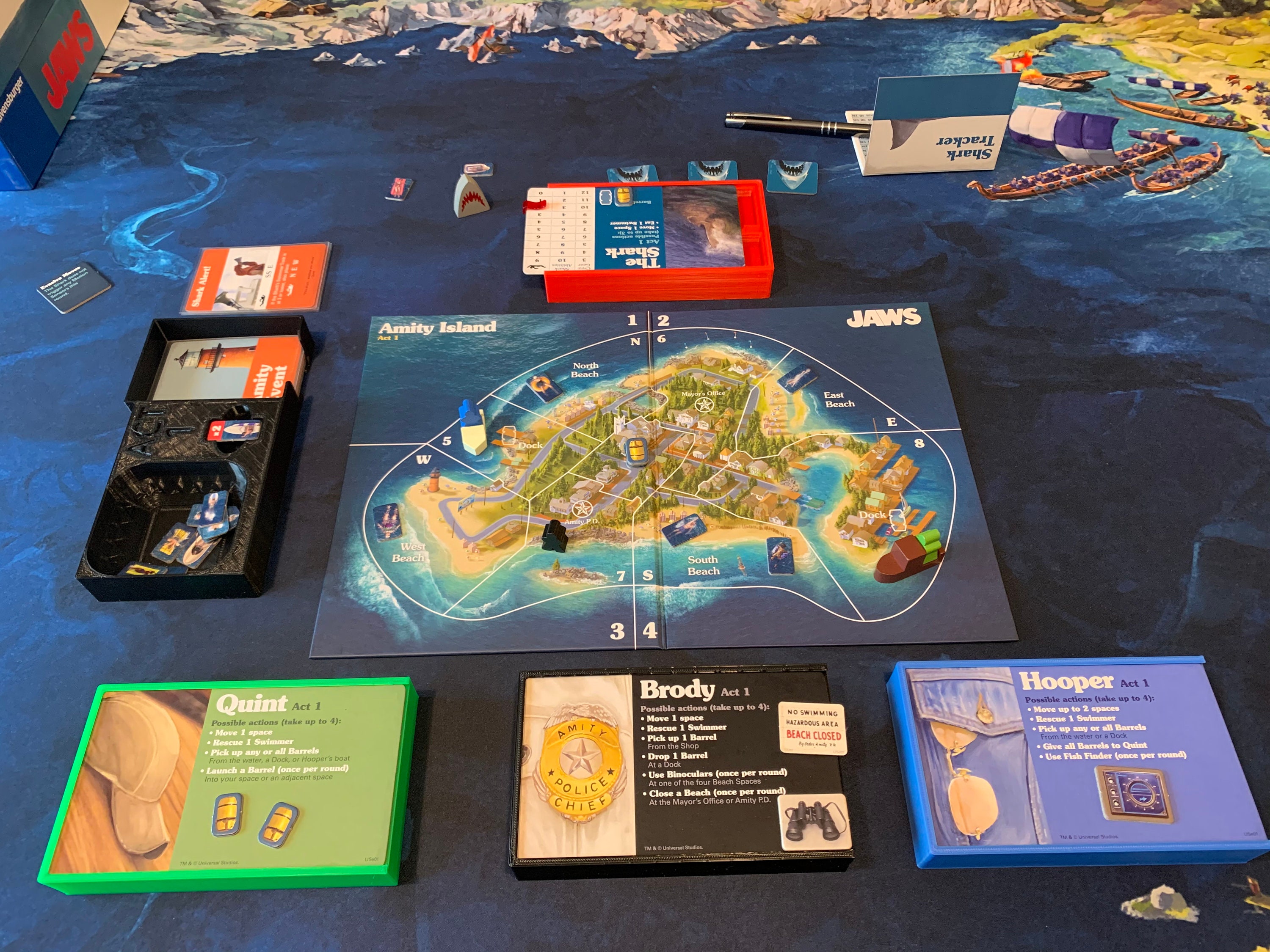 Shark Island, Board Game