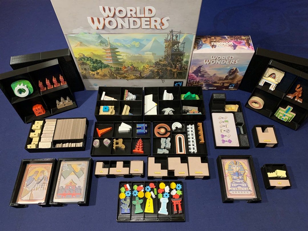 World Wonders Insert (all Content) - Etsy