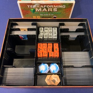 Organizer Feldherr Per Terraforming Mars: The Dice Game – Inserti Stampati 3D Per La Scatola Originale