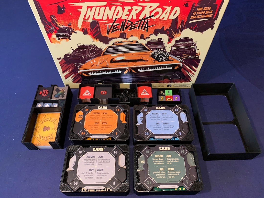 Thunder Road: Vendetta Insert (custom) - Etsy