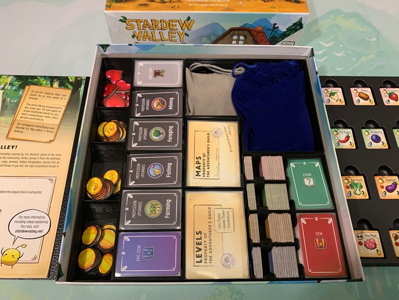 Stardew Valley Board Game Insert Etsy