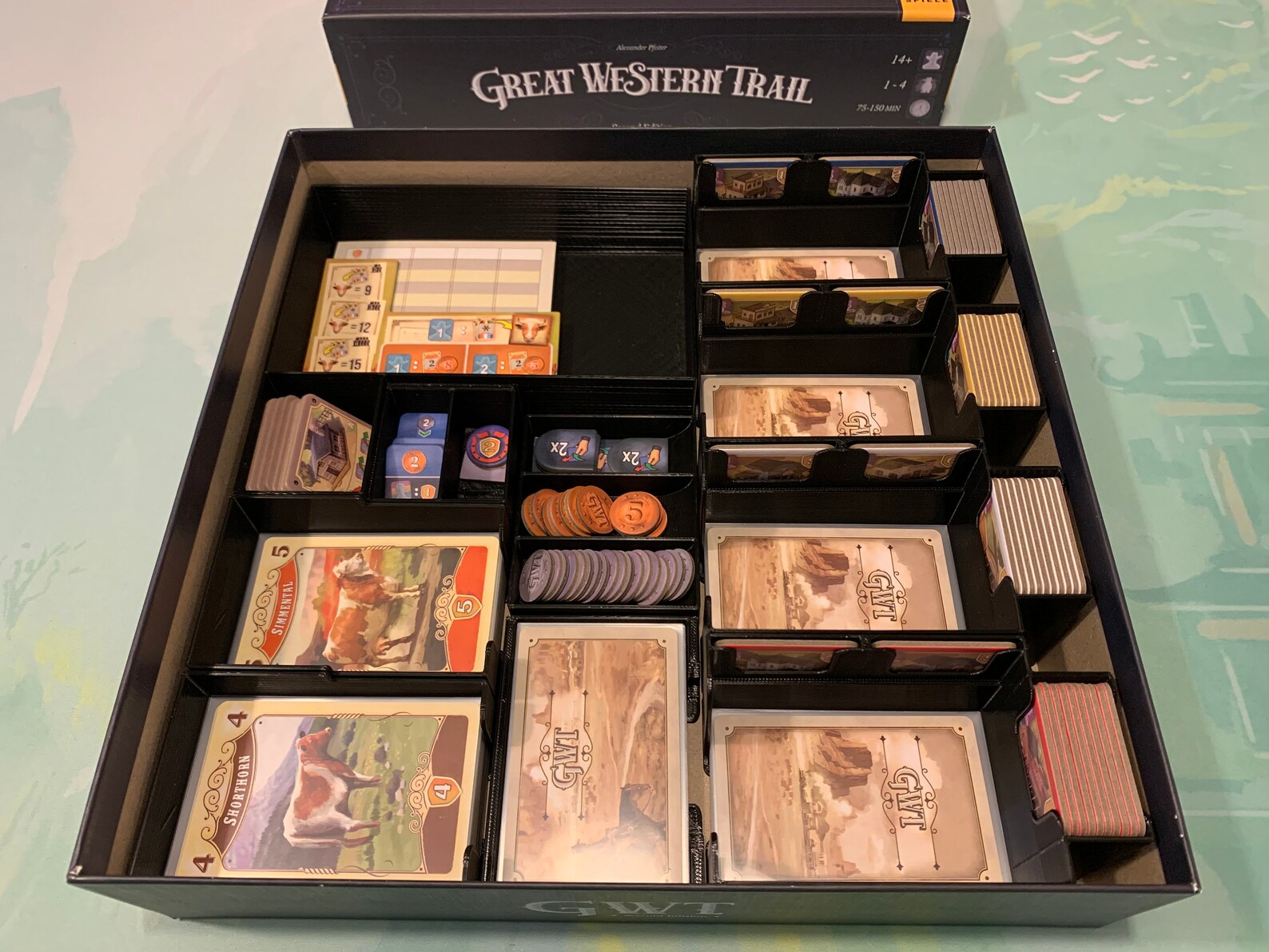 Great Western Trail Insert second Edition Etsy