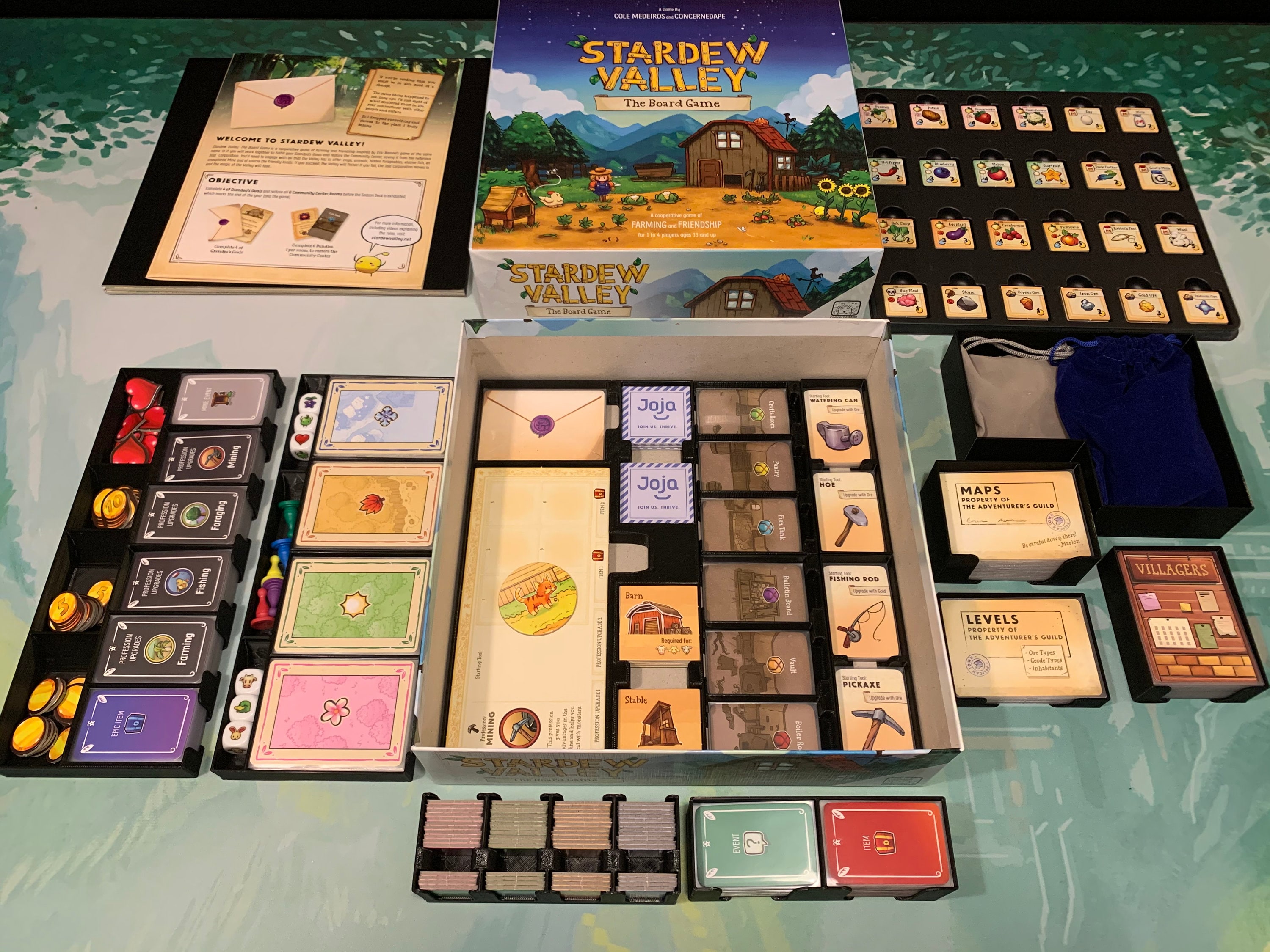 Steam Workshop::Stardew Valley : The Board Game - Portuguese