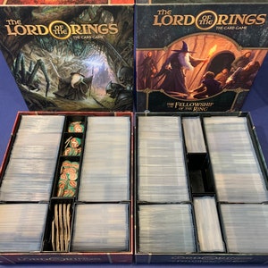Inserto de El Señor de los Anillos: El Juego de Cartas