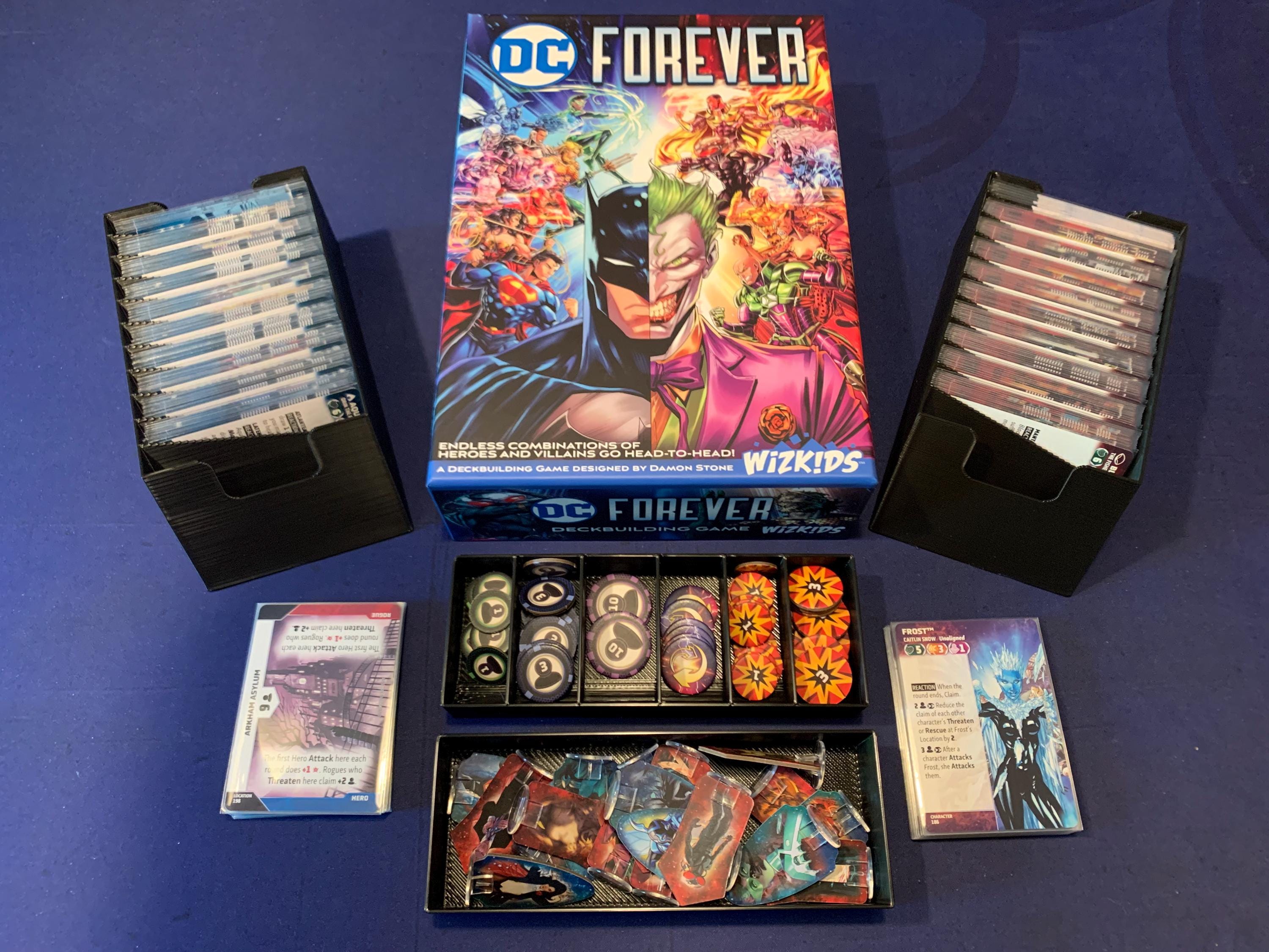 dc deck building card sleeves DC Deck-Building Game: Oversized Sleeves (50-pack)