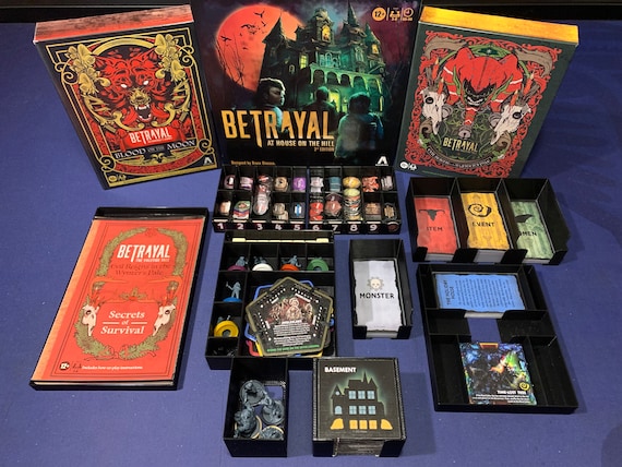 Betrayal at House on the Hill Insert (3rd Edition, All