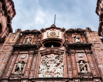 Churches in Mexico Print Set (Set of 5)- Catedral de Morelia, Capilla de Guadalupe & Señor de Esquipulitas