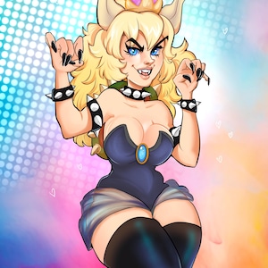 Bowsette Print