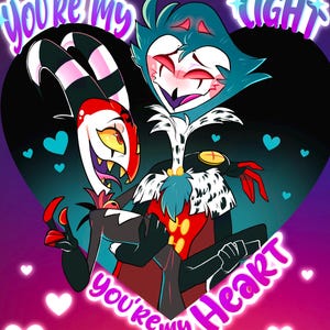 Light and Heart Fanart Prints