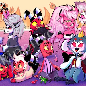 Helluva Baby Helluva-verse Print