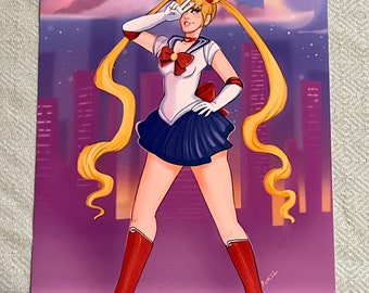 Sailor Moon Fanart Print