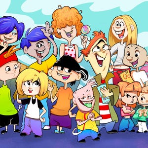 Ed Edd and Eddy Fanart Print