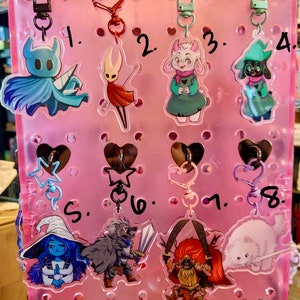 Game Character Acrylic Charms Part 1