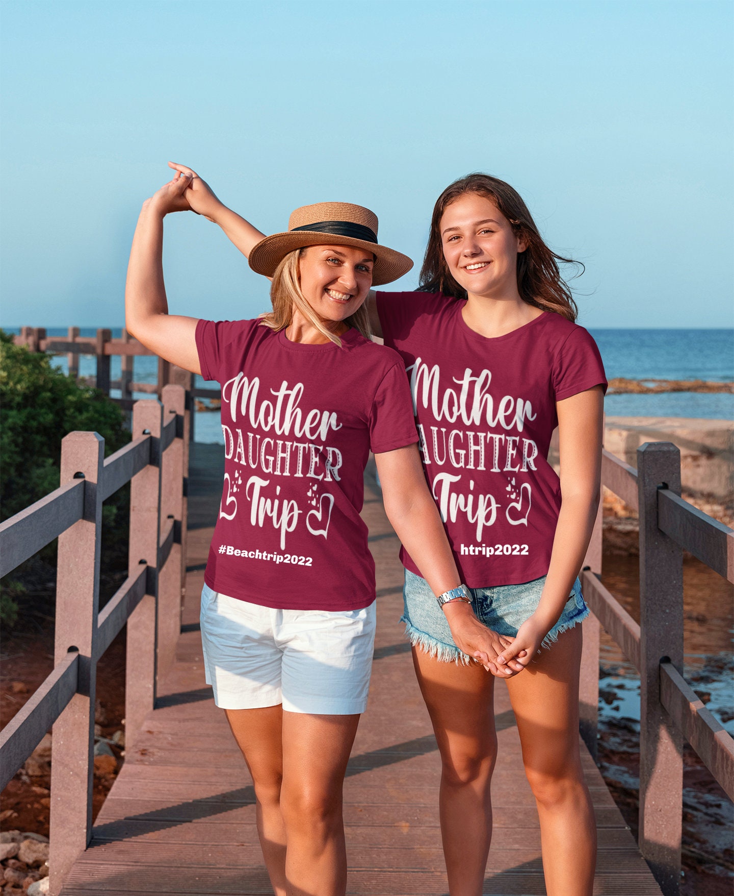 mother daughter travel shirts