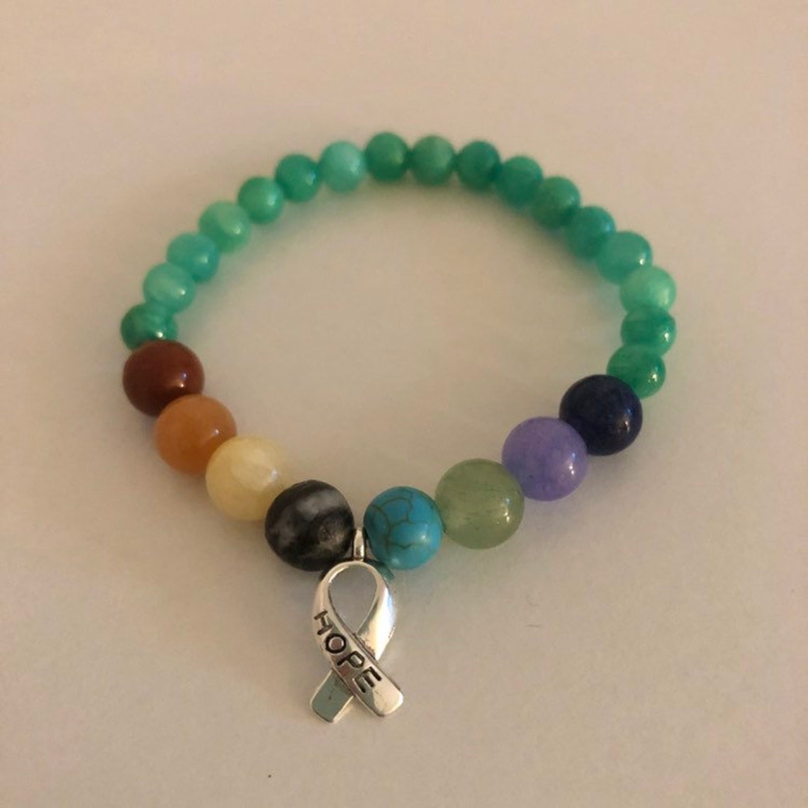 Mental Health Bracelet Mental Health Bead Bracelet Etsy