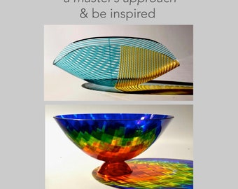 Kiln-forming Glass 1 & 2, a Master's Approach and Be Inspired