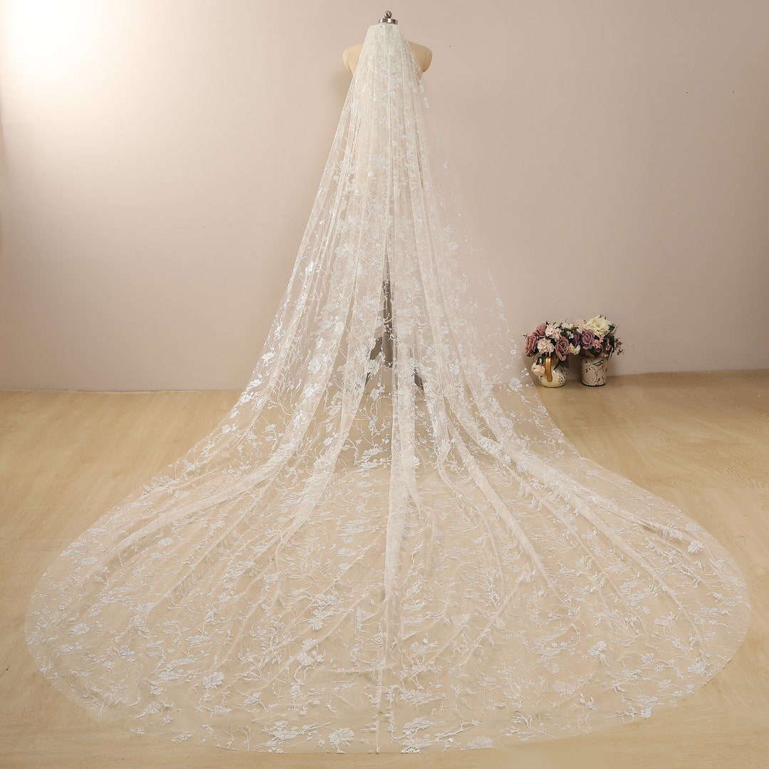 Sparkle Cathedral Veil