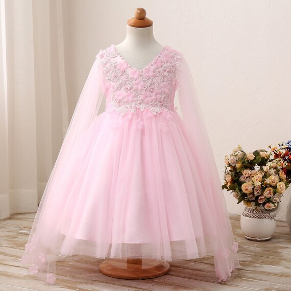 Long sleeve hotsell toddler party dress