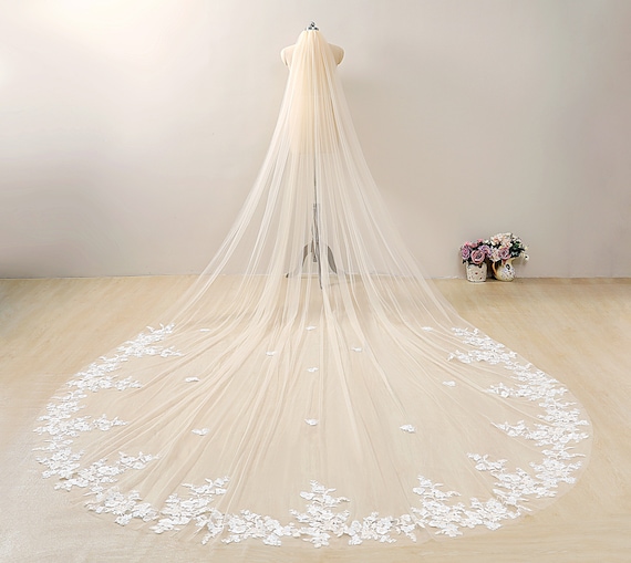 Champagne Wedding Veil