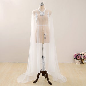 Bespoke Lace Wedding Cape,Celestial Bridal Capelet,Floral Lace Bridal Cape Veil,Bridal Cape Lace,Simple Wedding Cape,Ivory/White Capelet