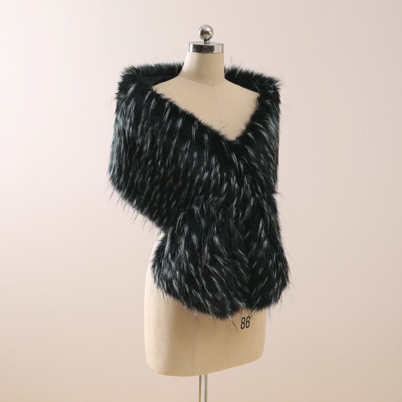 Vintage Faux Fur Wrap