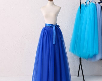 132 Colors Tulle Skirt, Tulle Skirt Bridal, Adult Tulle Skirt Blue, Wedding Tulle Skirt, Long Tulle Skirt,Women Tutu Skirt, skirt xl,xs,xxl,