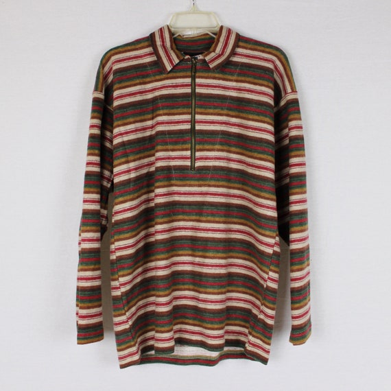 90s Vintage Bugle Boy Striped Long Sleeve Shirt 90s Striped | Etsy