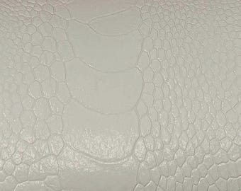 Cuirs pour pattes d'autruche Blanc neige GL