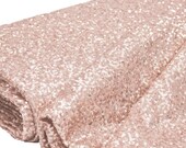 Fabulous ROSE GOLD Spangle Glitz Sequins Linens 55 quot Sold by THE Yard Decorations Wedding Prom Dress Tablecloths Runners Skirts Night Gowns