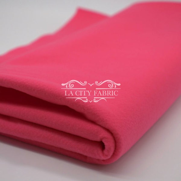 Hot Pink Acrylic Felt Fabric 72" Wide_ Felt Fabric Material Craft Soft Polyester_ Thick Quality Felt Fabric By The Yard_ Felt By The Bolt