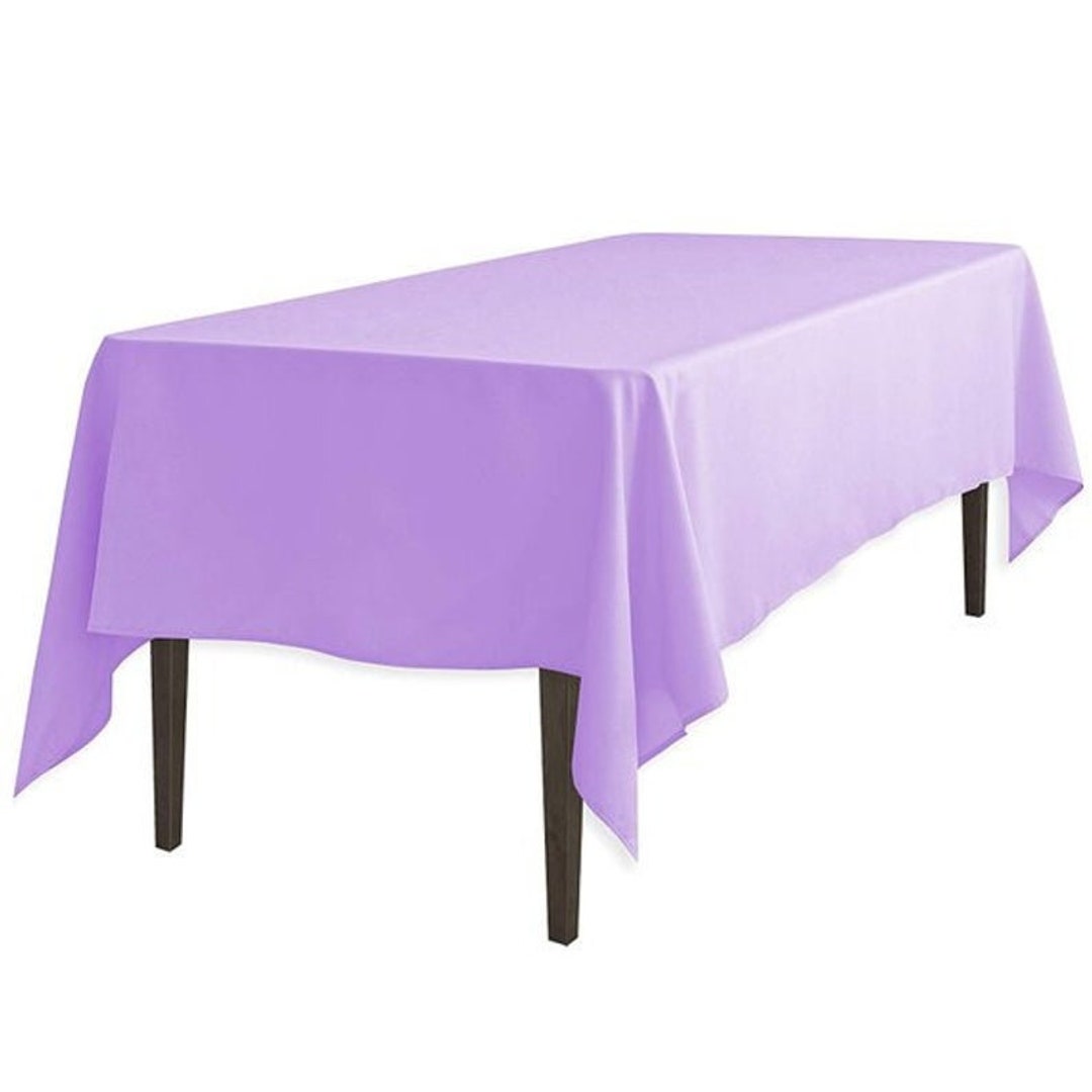 LILAC//2019/ Polyester /tablecloth//58 X 120-inch Rectangular ...