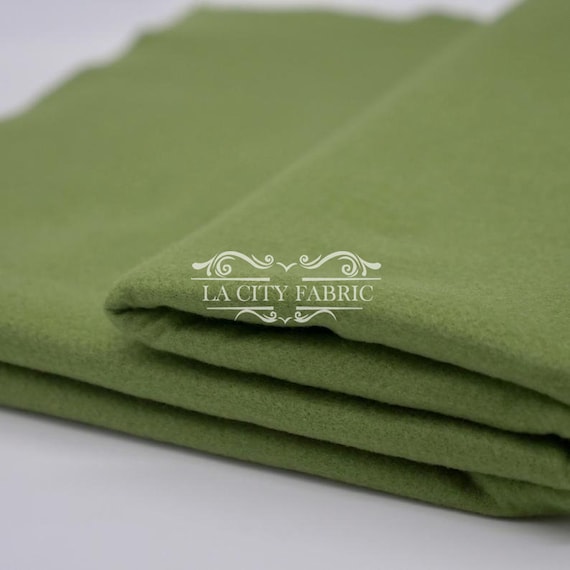 Olive Green 72 Felt Fabric