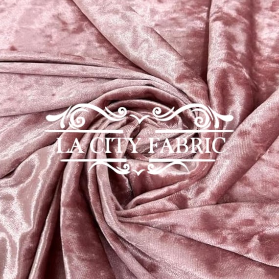Rose Gold Crushed Velvet Fabric Spandex Stretch Velvet Fabric by the Yard  60 Wide Velvet Dress, Velvet Tablecloth - Etsy