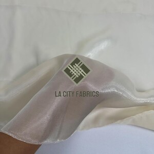 Champagne Crystal liquid Chiffon Fabric Iridescent Reflective Chiffon Fabric By The Yard for decorations, dress, and more