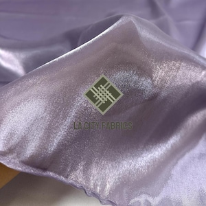 Mauve Crystal liquid Chiffon Fabric Iridescent Reflective Chiffon Fabric By The Yard for decorations, dress, and more