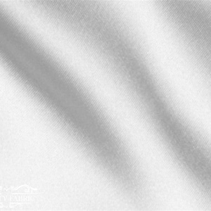 White Thick Satin Fabric By The Yard | Bridal Satin Fabric Silky and Smooth Fabric for Decoration, Tablecloth, Dresses