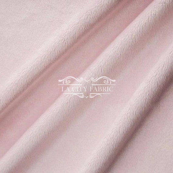 Soft and Snuggly Fleece Minky Fabric 3 mm Pile