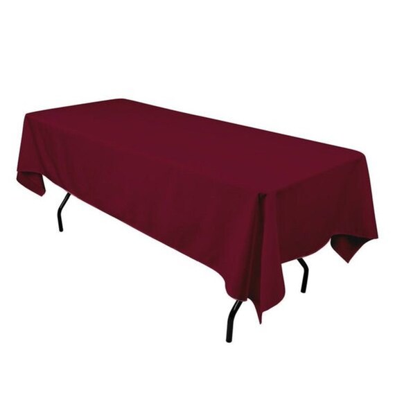 Lavender Buffet For 6 Foot Table In Washable Polyester Decorations Prom Wedding Rectangle Tablecloth 60 X 102 Inch Dexis Iberica Craft Supplies Tools Upholstery Lavender Buffet For 6 Foot Table In, How To Make A Rectangle Tablecloth Fit An Oval Table