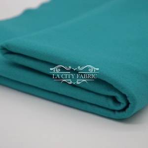 Turquoise Acrylic Felt Fabric 72&quot;  Wide_ Felt Fabric Material Craft Soft Polyester_ Thick  Quality Felt Fabric By The Yard_ Felt By The Bolt