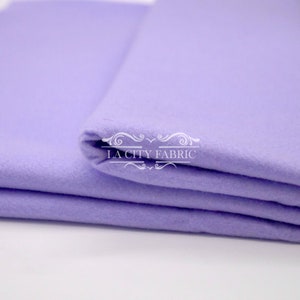 Lavender Acrylic Felt Fabric 72&quot;  Wide_ Felt Fabric Material Craft Soft Polyester_ Thick  Quality Felt Fabric By The Yard_ Felt By The Bolt