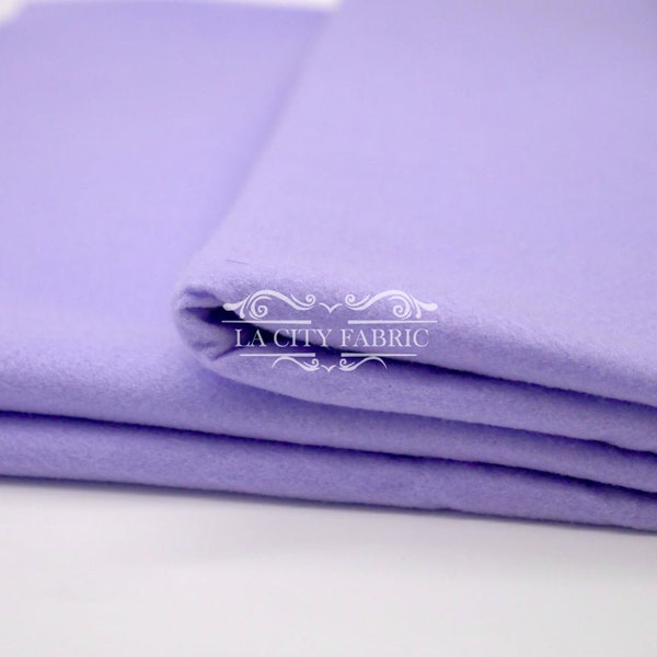 Lavender Acrylic Felt Fabric 72"  Wide_ Felt Fabric Material Craft Soft Polyester_ Thick  Quality Felt Fabric By The Yard_ Felt By The Bolt