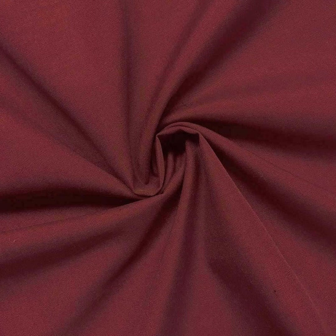 Poly Cotton Fabric/by the Yard Poly Cotton Fabric 60 Wide Inches/solid