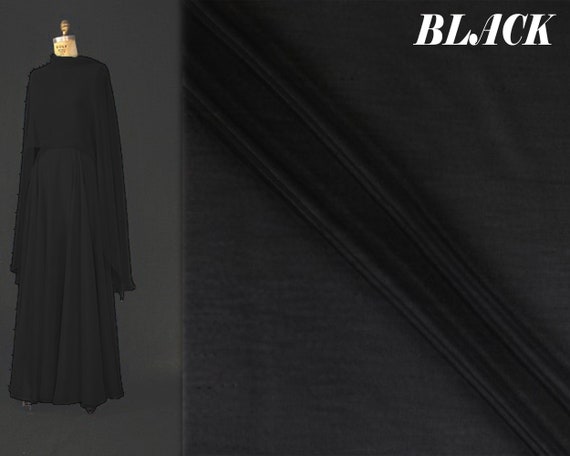 Black chiffon fabric by the yard new arrivals