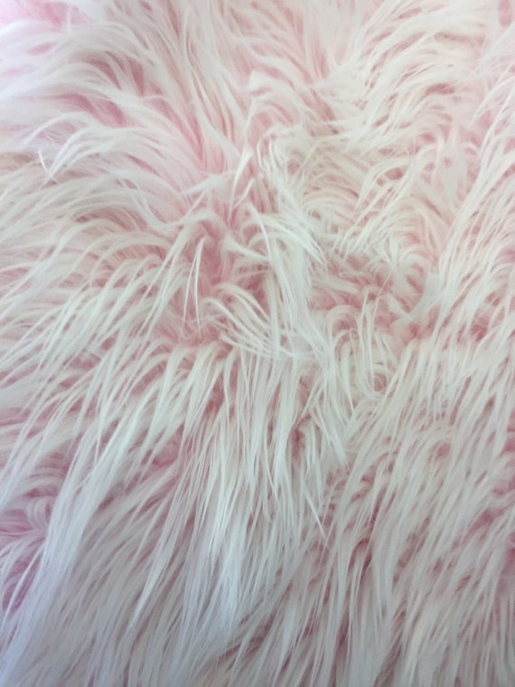PinkFur CoatsBed SpreadsFur ClothingBlanketsThrow BlanketsAccessories Polar Bear Shaggy Faux Fur Fabric Sold By The Yard