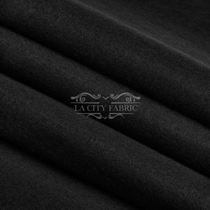 Black Acrylic Felt Fabric 72" Wide_ Felt Fabric Material Craft Soft Polyester_ Thick Quality Felt Fabric   By The Yard_ Felt By The Bolt