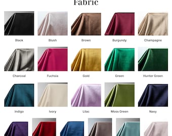 Pluche koninklijke fluwelen bekledingsstof op maat gesneden – duurzame zachte stof voor meubels, kussenhoezen, gordijnen en interieurdecoratie